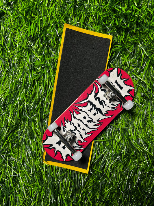 EL “core logo red  ” FINGERBOARD DECK
